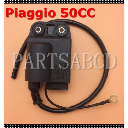PARTSABCD CDI unit incl. Ignition coil for 50 cc Piaggio Gilera NRG Sfera Stalker TPH ZIP