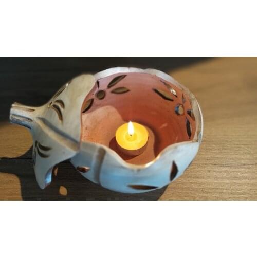 CERAMIC HANDMADE DECORATIVE CANDLE holder