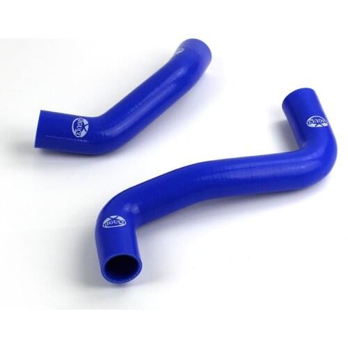 #0137 For SUBARU Impreza WRX STI EJ20 EJ25 2002-2007 Silicone Radiator Coolant Hose Kit Blue