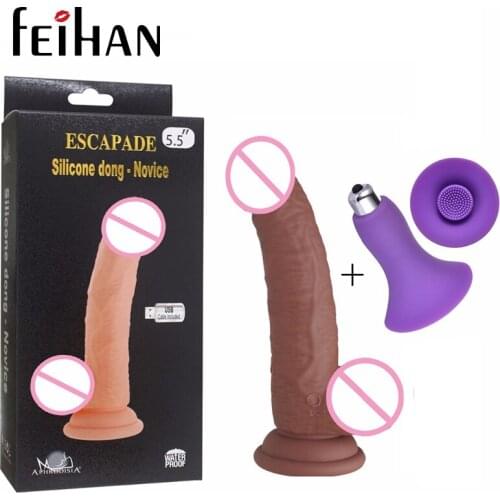 Hot 3 in 1 Powerful 10 Speeds USB Rechargeble Waterproof Heating Dildo Vibrator G-Spot Massager Sex Vibrators Sex toys For Women