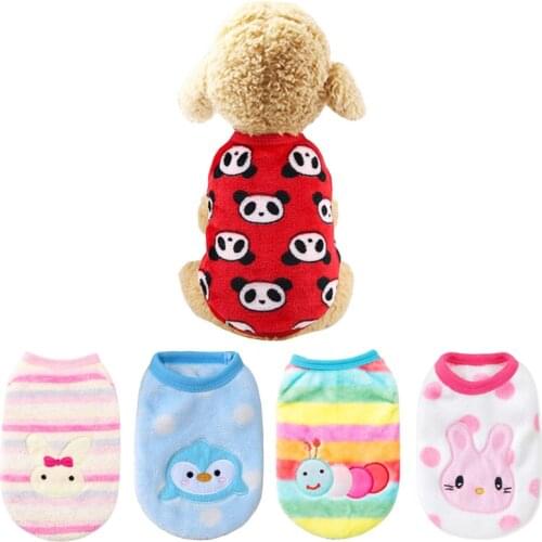 Soft Dog Winter Clothes for Dogs Coat Jacket Winter Warm Pet Dog Clothes Fleece Cat Clothes Pet Clothing for Dogs Pets Clothing