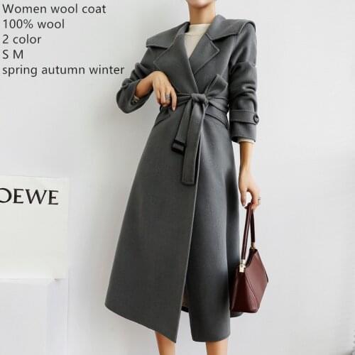 Naizaiga Women's Gray Coats