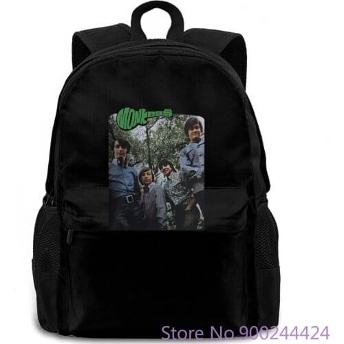 New More of The Monkees Album Black Hipster Cool Hot Cheap women men backpack laptop travel school adult student