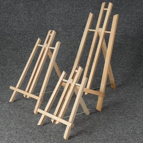 New Tabletop Wooden Easel H-Frame Stand Sketch Easel For Artist Painting Drawing Craft Easel Art Supplies 30cm/40cm/50cm