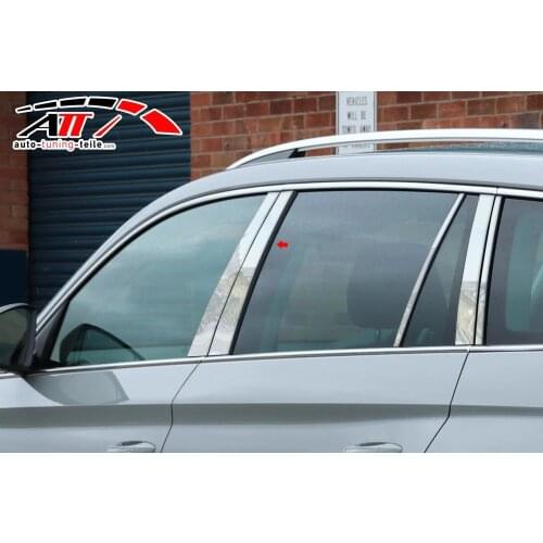 Fit For Skoda Kodi̇aq 2016 and After Chrome Door Pillar 10 Piece Chrome Styling Accessories Modified Designed Car Tuning