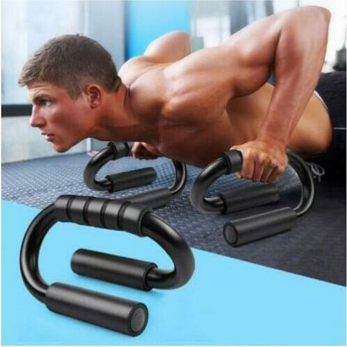 1 Pair Push Up Bar Stand Pushup Board Exercise Training Chest Bar Sponge Hand Grip Trainer Body Building Fitness Equipments