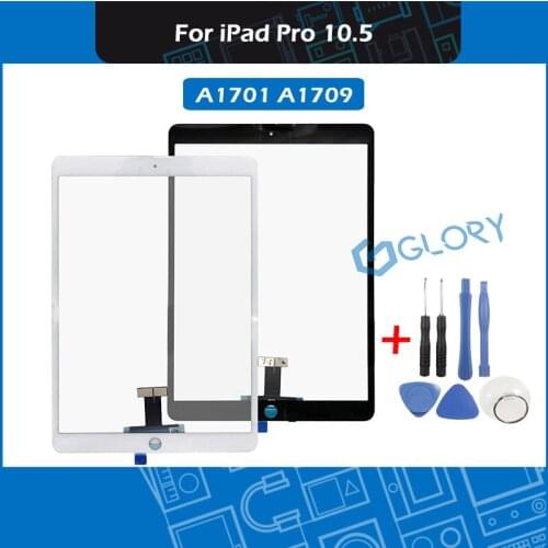 New A1701 A1709 Touch Screen For iPad Pro 10.5 Touch Panel Digitizer Outer Glass without Button
