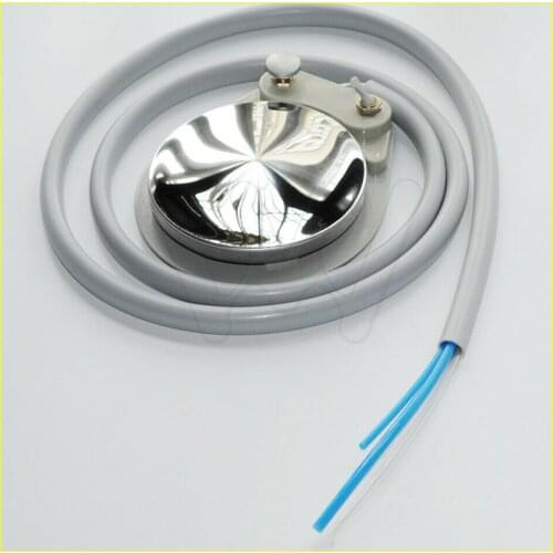 Dental Equipment 4 Hole Standard Foot Control Pedal with Tube Hose Cable 1 Set