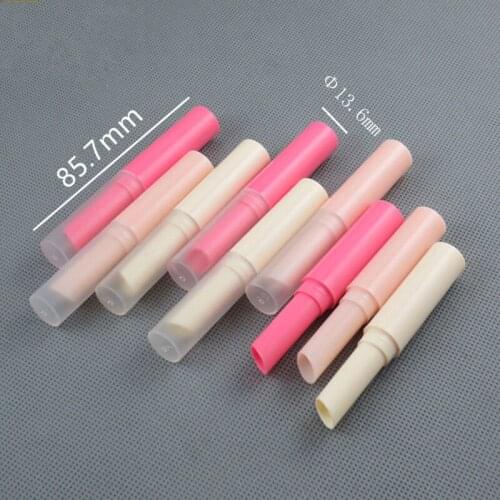 Hot Cosmetic Packaging Lip Balm Tube DIY Empty Lipstick Tube Containers Bottles F20172245