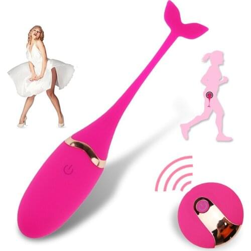 Vibrating Bullet Egg Wireless Remote Control Clitoris Stimulator Vaginal Massage Ball Adults Sex Toys for Women USB Recharging