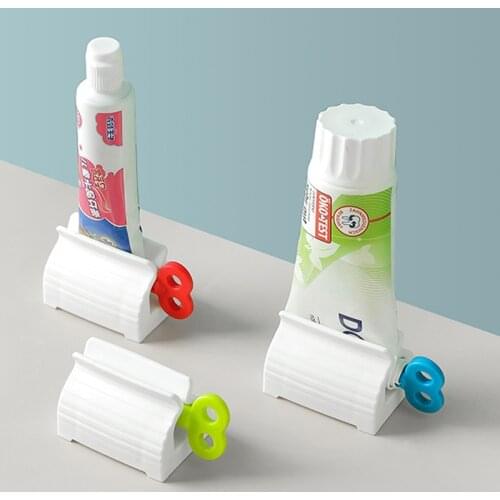 Tube Toothpaste Tooth Paste Squeezer Rolling Toothpaste Squeezer Bathroom Accessories Set Dispenser Creative Toothpaste Holder