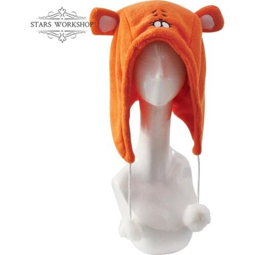 Anime Himouto Umaru-chan Cosplay Doma Umaru Hat Women Girls Lovely Flannel Winter Cap Cute Plush Toys