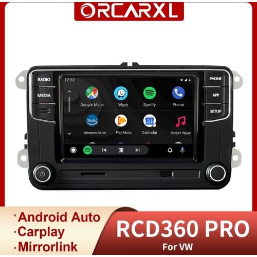 NONAME RCD360 PRO MIB Android Auto Car Radio Carplay Bluetooth Stereo 6RD035187B 2 din Player for VW Passat B6 Golf Polo MK5 MK6