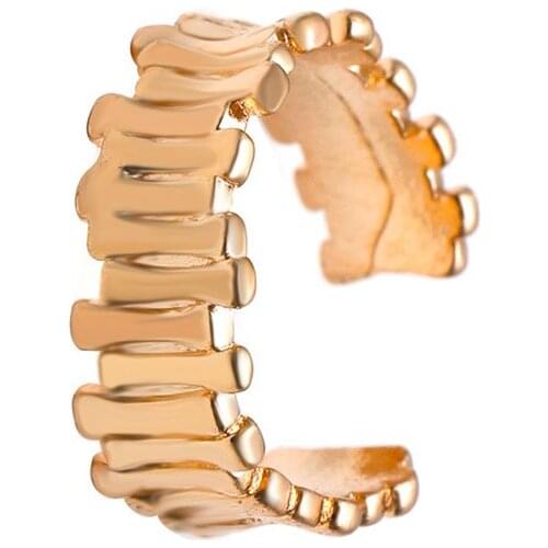 Without Piercing Irregular Bamboo Shaped Ear Cuff Retro for Women No Pierced Clip Earring Fake Cartilage Earcuff Vintage Jewerly