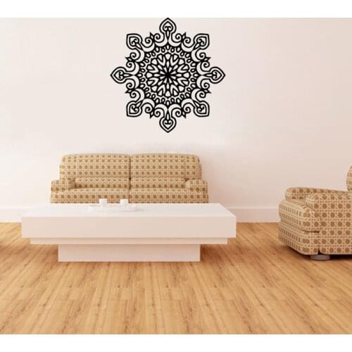 Mandala New Fashion Pattern Removable Wall Stickers for Modern Living Room Home Art Murals Decals Vinyl Wallpaper Murals K815