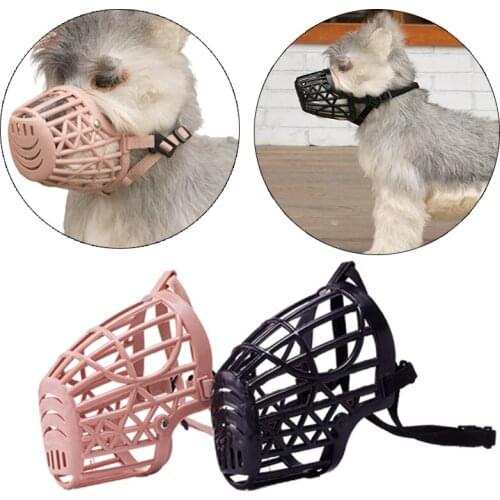 7 Sizes Pet Dog Anti Barking Muzzle for Small Medium Large Dogs Adjustable Mouth Mask Anti-Biting Training Toys Pets Accessories