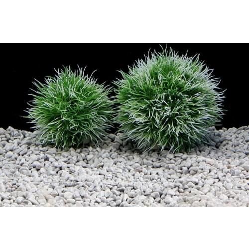 New Aquarium Plant For The Fish Tank Aquarium Decor Plastic Fish Pet Supplies Artificial Grass Aquarium Decor Green Seaweed Ball