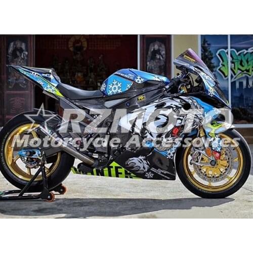 New ABS Plastic Shell Motorcycle Fairing kit Fit For BMW S1000RR 2015 2016 15 16 Bodywork set Custom Blue Black
