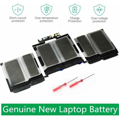 New Original A1964 Laptop battery For APPLE MacBook Pro 13 " Inch A1989（2018 ）11.41V 58WH 5086mAh Free Shipping