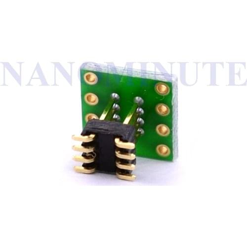DIP8 to SOP8 Adapter SOIC8 Socket PCB 1.27mm/2.54mm Adapter 8pin Sound card upgrade Converter board op amp adapter