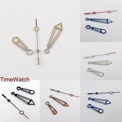 Fit NH35 NH35A NH36 Blue Silver orange Watch Hands Watch Needles Accessories Watch Parrts replacement