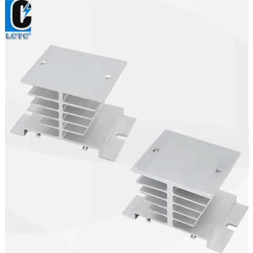 Aluminum heat sink for single solid state relay 10A-25A ssr heatsink new