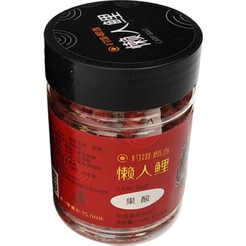 Carp Fishing Bait Red Worm Grain Carp Lure Smell Insect Particle With Rubber Band Fishing Accessories new