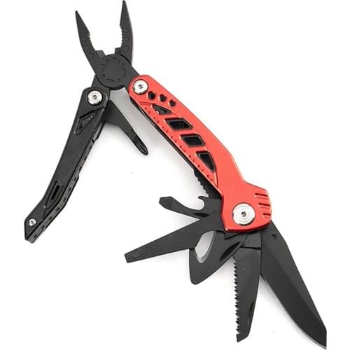 Folding Knife Pliers Multi-function Tools Needle Pliers Screwdrivers Files Corkscrews Set Portable Outdoor Survival Hand Tools
