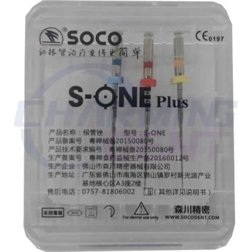 Dental rotary instruments soco S-One plus endodontic file reciproc niti endo file /Super root canal instruments one file engine
