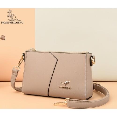 2021 New Ladies Shoulder Bag High Quality PU Leather Women Messenger Bags Letter Designer Womens Travel Bag Bolsos De Mujer Sac