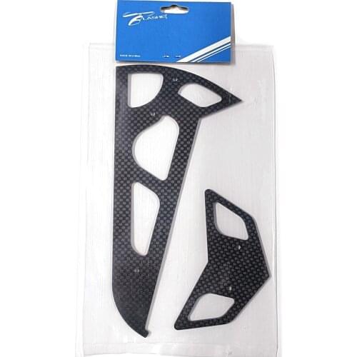 Carbon Fiber Horizontal and Vertical for Trex 600 RC Helicopter