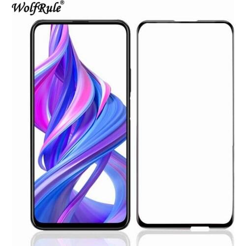 Full Cover Glass For Huawei Honor 9X Tempered Glass Screen Protector For Huawei Honor 9X Phone Film Honor 9X Whole Glue Glass