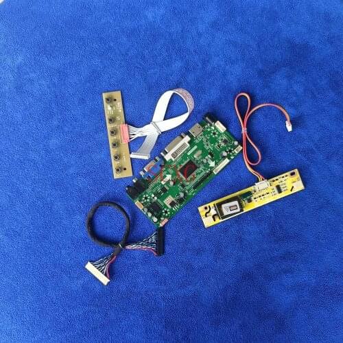 30 Pin LVDS HDMI-compatible VGA DVI Kit 2CCFL M.NT68676 controller board 1920*1080 Screen For M215H1/MT215DW01/M215HW01/M215HW03