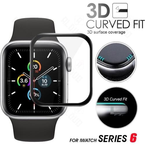 3D Protector for apple watch 6 film Not Glass Smart Watchband 6 Full Cover Soft Screen Protector for iwatch series 6 40 44mm Fil