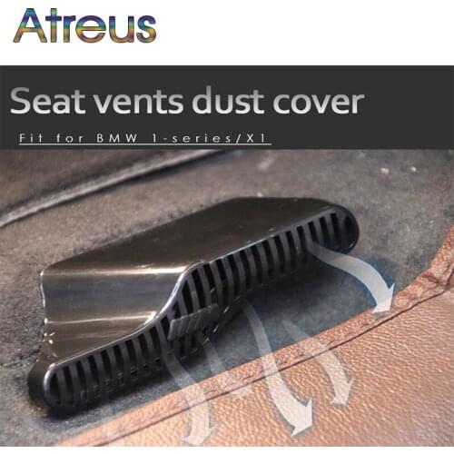 Atreus 1set For BMW F52 1 Series BMW X1 F48 2016 2017 2018 Car Seat Air Conditioner Air Outlet Protective Cover Sticker