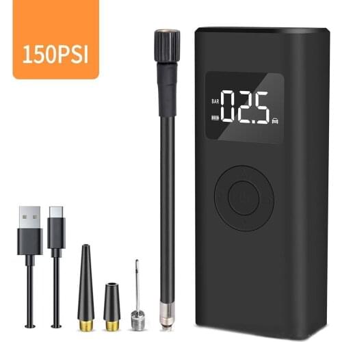 2021 Car Electrical Air Pump Mini Portable Wireless Tire Inflatable Pump Inflat Air Compressor Pump Car Motorcycle Bicycle ball