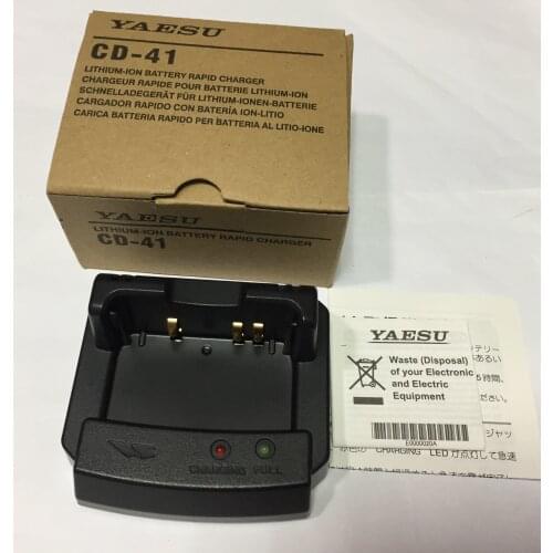 CD-41 lithium-ion battery rapid charger for YAESU VX-8GR VX-8DR FT-1DR FT-1XDR FT-2DR FT-3DR