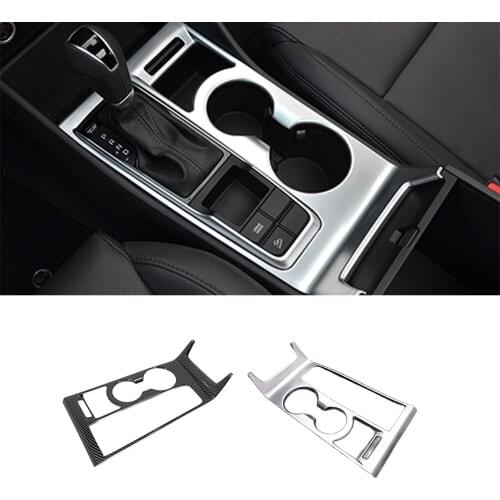 For Hyundai Tucson accessories 2015 2016 2017 2018 ABS Interior Water Cup Holder Frame Cover Decoration Trim Sticker Car Styling