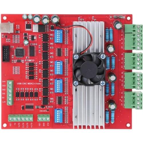 MACH3 CNC USB 100Khz Breakout Board 4 Axis Interface Driver