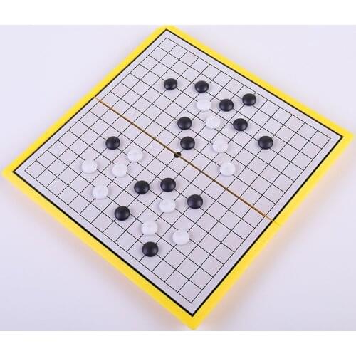 Parent Child Toys Magnetic Gomoku Small Classic Children Go Board Game Entertainment Student Folding Portable Backgammon Durable
