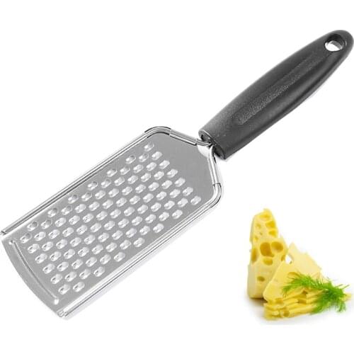 Mill Cheese Grater Stainless Steel Lemon Zester Citrus Ginger Garlic Grater Long Handle Vegetables Kitchen Tool Manual Slicer