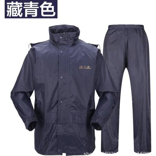 Fashion Outdoors Pants Jacket Raincoat Women Hiking Waterproof Motorcycle Adult Rain Coat Men Jas Hujan Rain Gear BW50YY