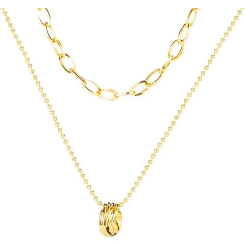 New Arrival Creative Necklace Bracelet Dual-use Titanium Steel Jewelry For Woman Gift Not Fade Drop Shipping