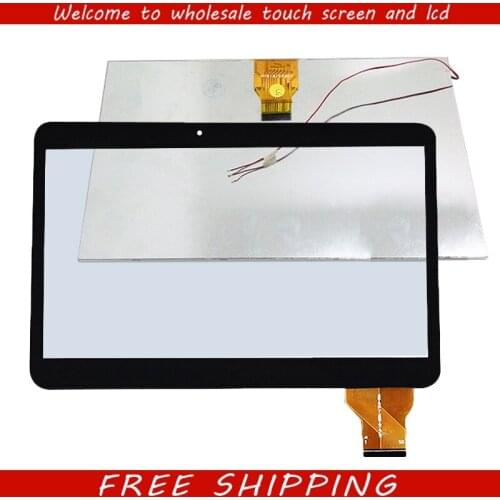 New 10.1" inch touch screen panel digitizer glass lcd display for RoverPad TESLA 10.1 3G Tablet PC TFT Replacement Panel Parts