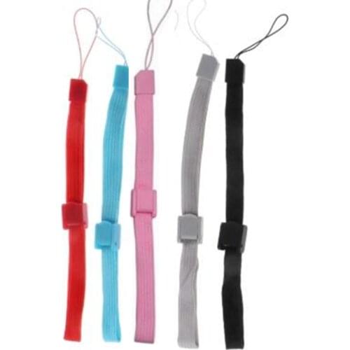 2000pcs /lot Adjustable Wrist Strap Hand Strap Lanyard For Wii WiiU remote controller PS3 move/PSV/3DS Console