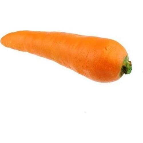 Rubber Fake Carrot From Empty Hand Imitation Vanishing / Appearing Carrot Magic Tricks Magician Stage Gimmick Illusion Comedy