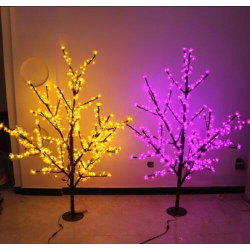 Christmas LED Cherry Blossom Tree Light 1.5M simulation cherry tree lamp outdoor Beer Festival outdoor decoration