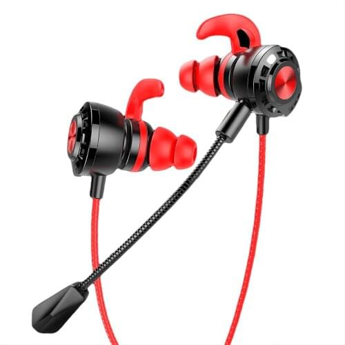 G16 Universal Earphone Helmets For CS Games Gaming In-Ear Headset 7.1 With Mic Volume Control PC Gamer Earphones