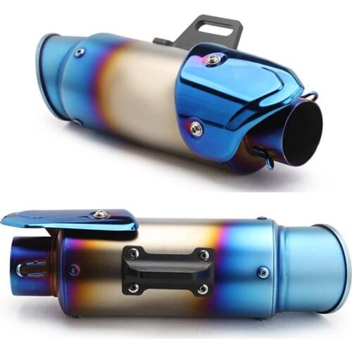 Universal 51MM 60MM Motorcycle SC Project Exhaust Muffler Escape Moto Dirt Bike Scooter Exhaust DB Killer MT07 MT09 Z900 Z1000