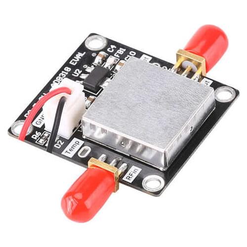 Watt Meter AD8318 1M 8GHz 70dB Logarithmic Detector Dynamic ALC AGC Control Power Meter